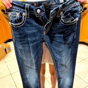 MissMe bootcut jeans size 27 waist
